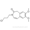 (Z) -3- (3-cloropropil) -7,8-dietil-1H-benzo [d] azepin-2 (3H) -ona CAS 85175-59-3